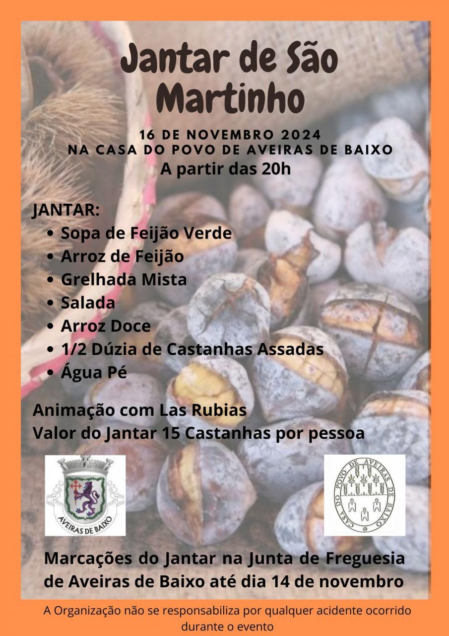 Jantar de São Martinho - Casa do Povo de Aveiras de Baixo 