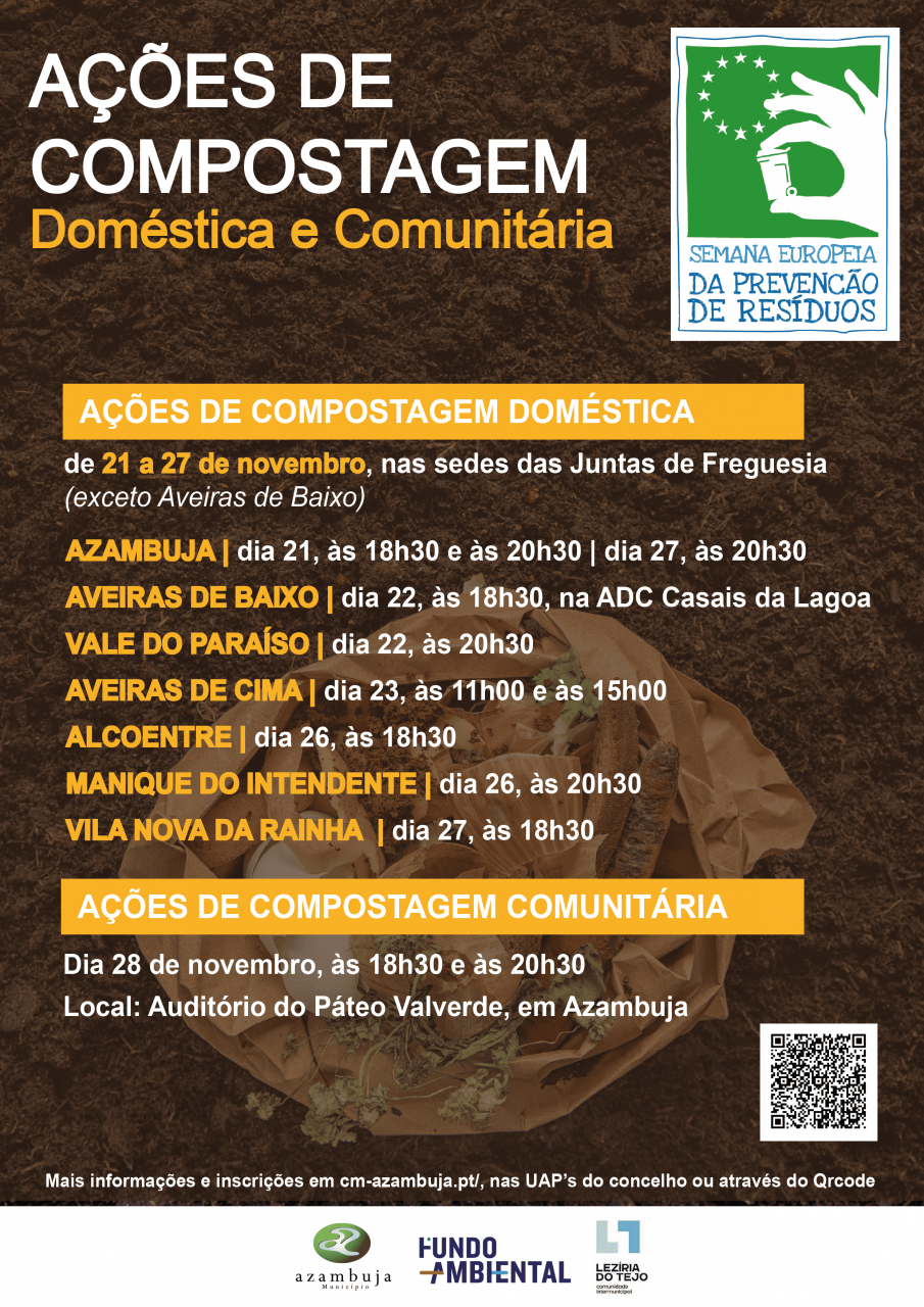 Ações de compostagem doméstica e comunitária