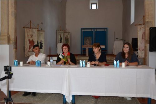 Apresentação da obra literária da nossa conterrânea Yasmine Figueiredo (18-09-2022 convento de Santa Maria das Virtudes)